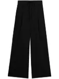 b+ab drawstring wide-leg trousers - Black