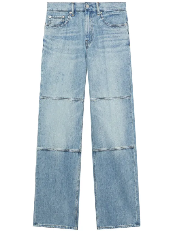 HELMUT LANG ブルー ジーンズ Helmut Lang ペイント ジーンズ | ブルー | FARFETCH JP