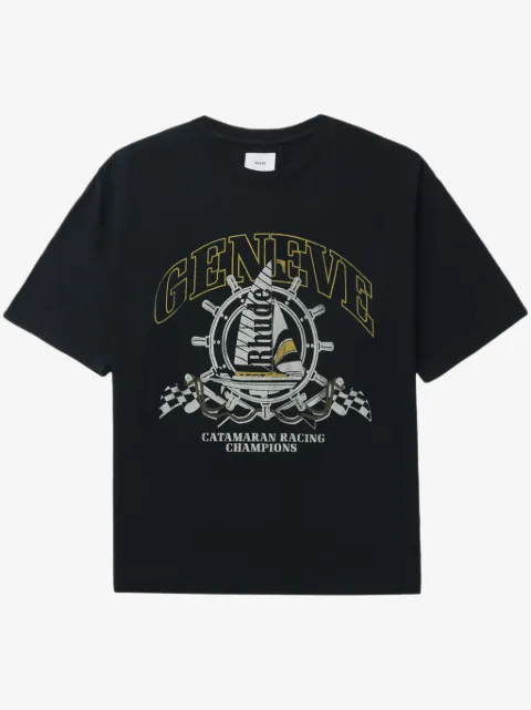 RHUDE Geneve Catamaran cotton T-shirt