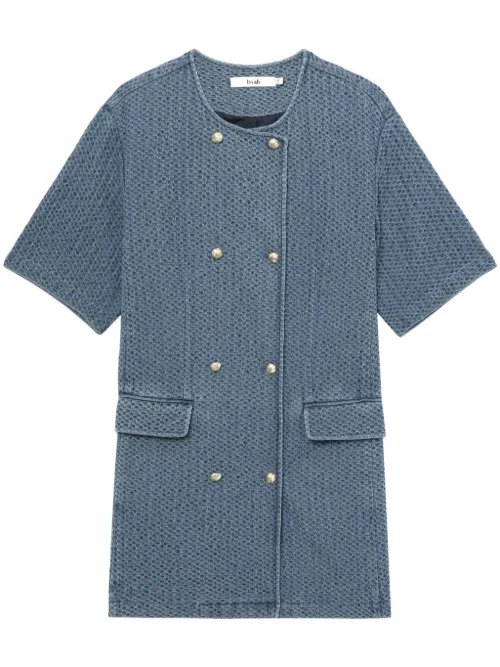 Robe courte à boutonnière croisée - b+ab - Modalova