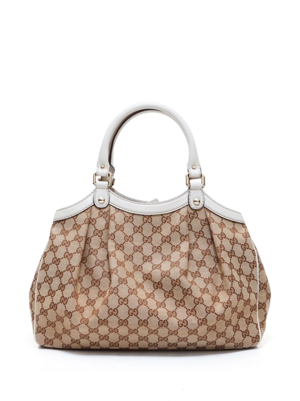 Gucci Pre-Owned Sukey GG canvas shopper - Bruin