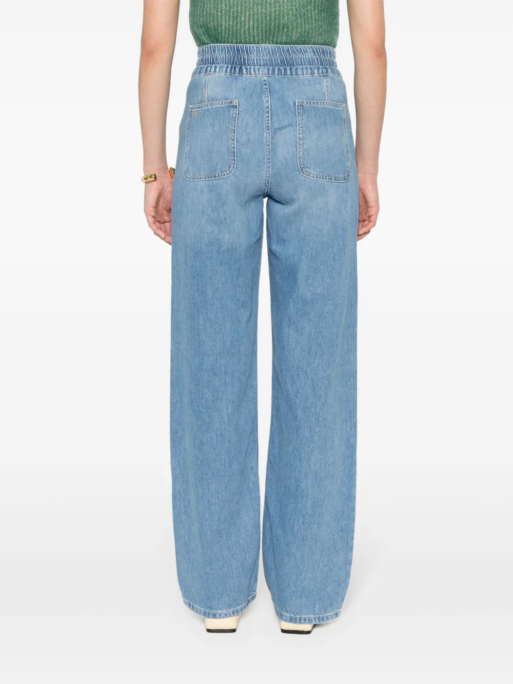 Ba&Sh Mima straight jeans Blauw