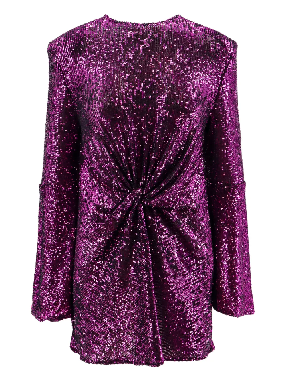 Nervi Crystal Dress In Purple
