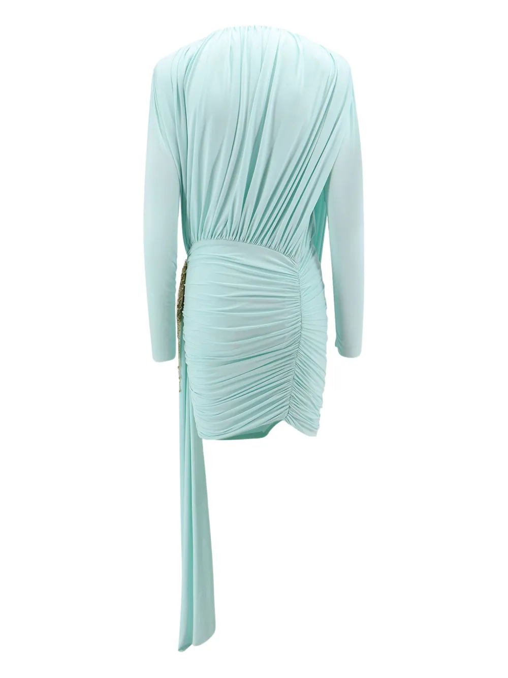 Nervi Lexi Patch Mini Dress In Blue