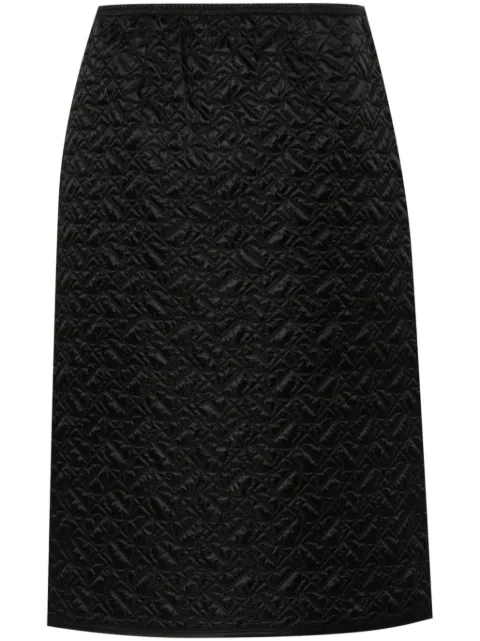 Moncler quilted pencil skirt