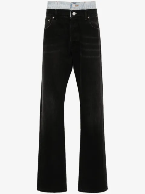 VTMNTS jeans con efecto a capas