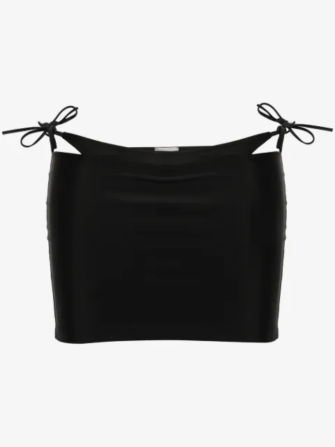 VTMNTS Paris crystal embellished mini skirt