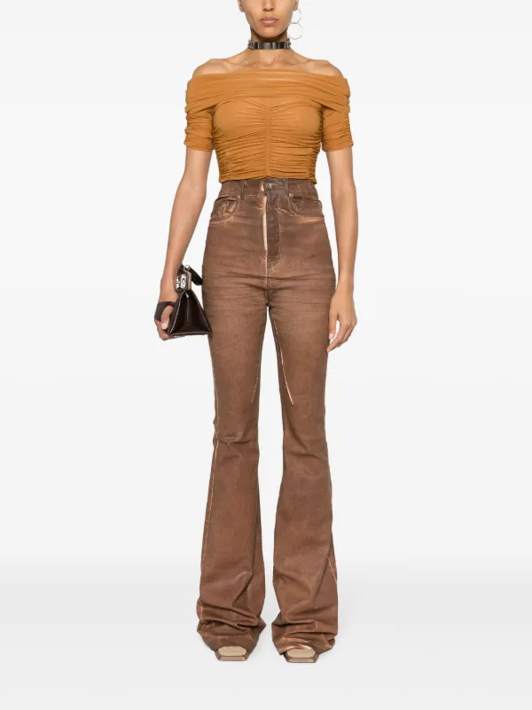 RICK OWENS DRKSHDW Bolan Boots Cut Jeans – Acroera