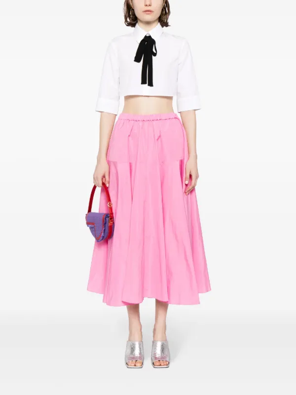 スカート PATOU Woman Skirt Pink SK0720206 457P Patou | Mini skirt in lightweight organic cotton tweed
