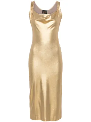 Vivienne Westwood Liz Maxi Dress | Gold | FARFETCH