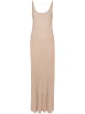 Max Mara Ritmo lurex-detail dress - Neutrals
