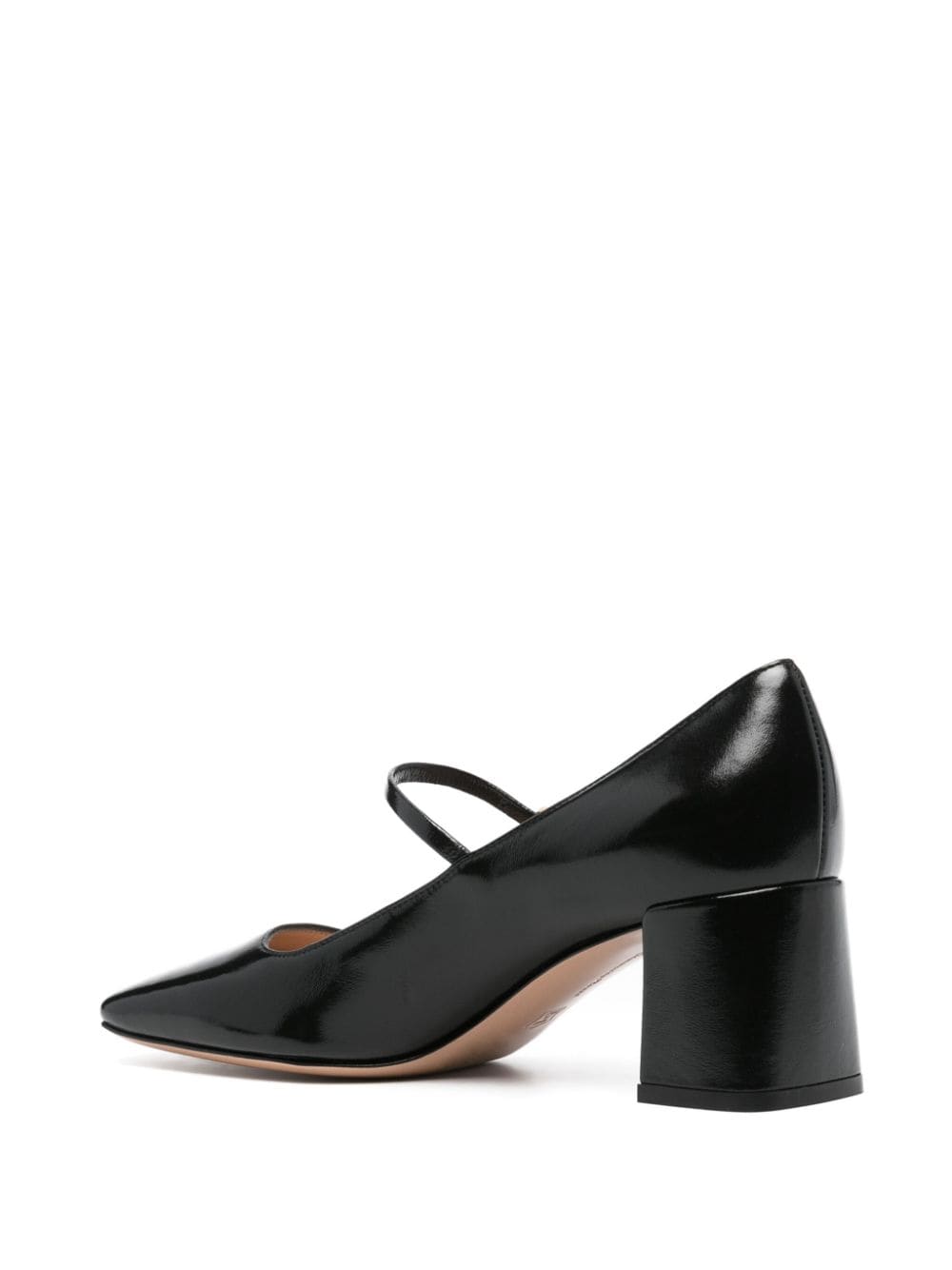 Shop Gianvito Rossi Mary Ribbon 60mm Pumps In Black