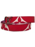 Louis Vuitton Pre-Owned 2020 Iconic reversible belt - Red