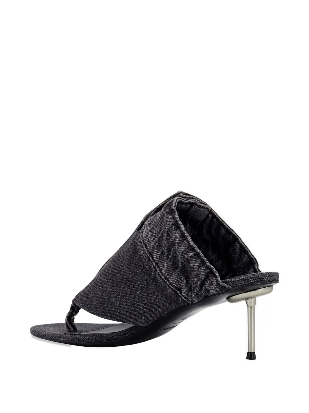 Coperni 60mm Open Thong Sandals In Gray