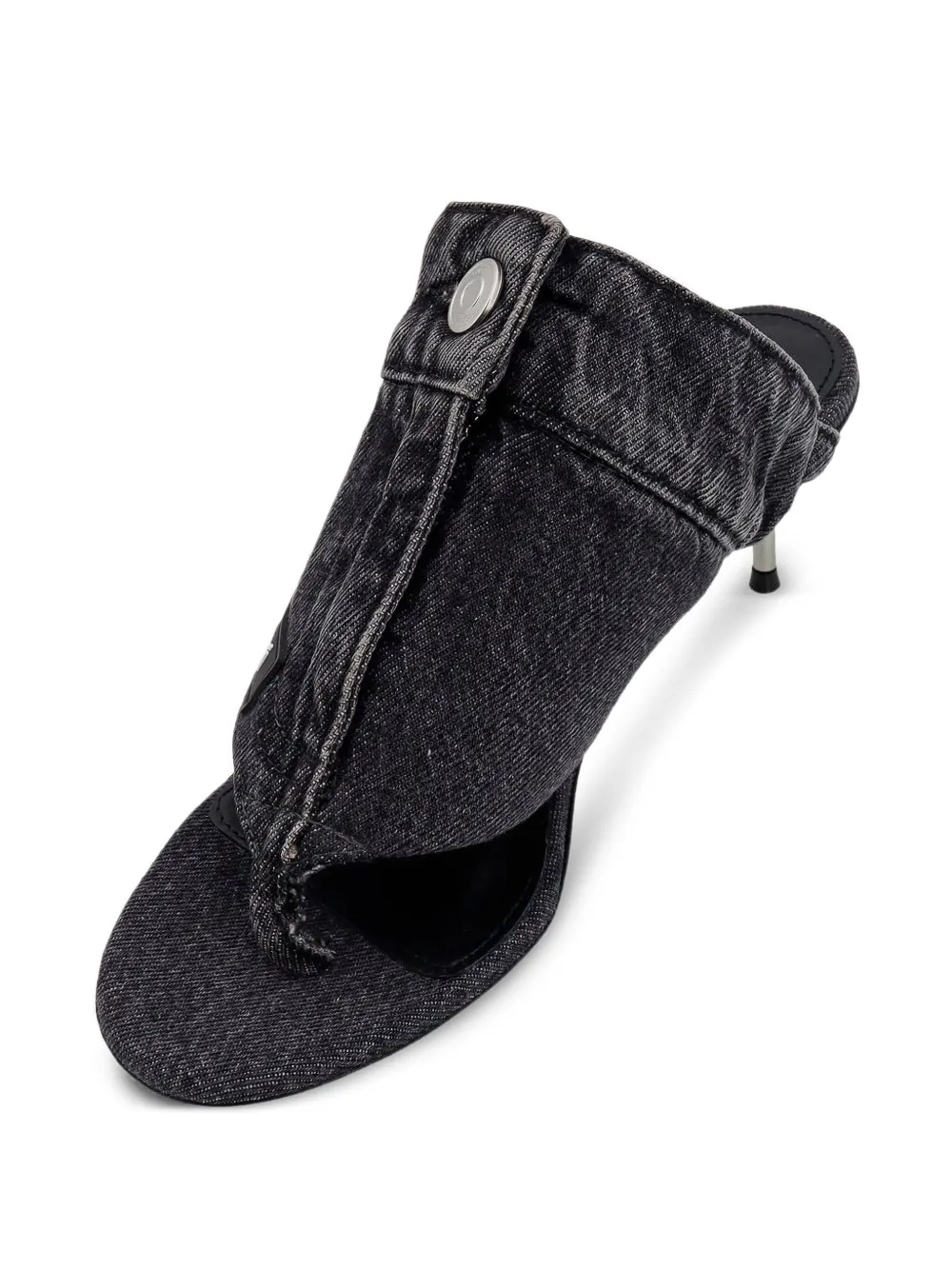 Coperni 60 mm Open Thong sandalen Grijs