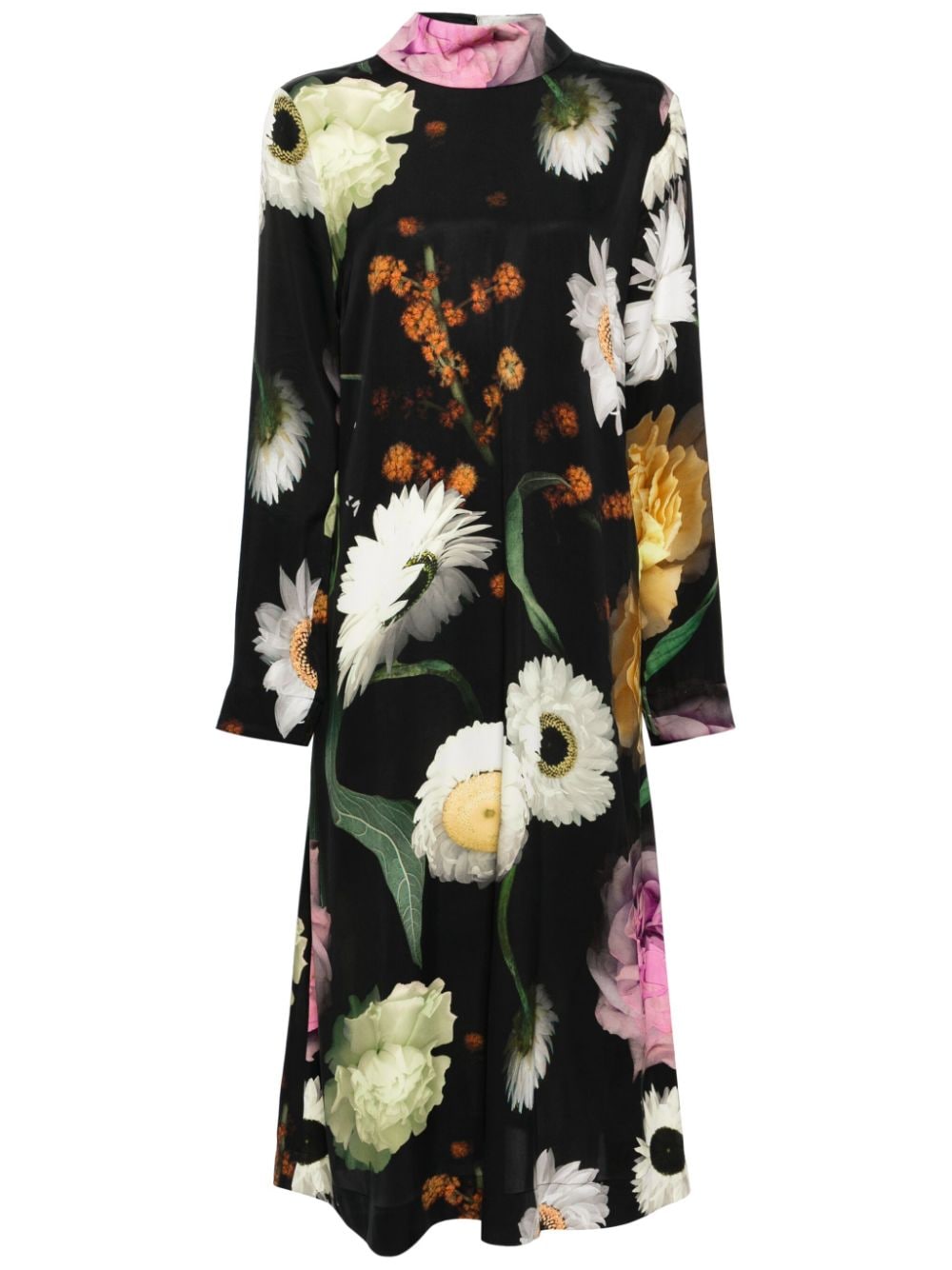 Stine Goya SGMillie floral-print dress - Black