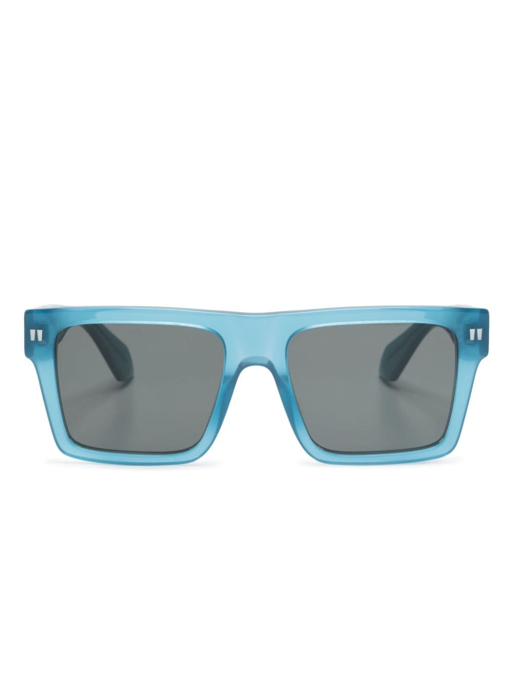 Off-white Lawton Square-frame Sunglasses In Blue