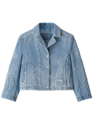 ermanno scervino】ファーデニムジャケット