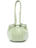 Hereu Globul patent-leather mini bag - Green