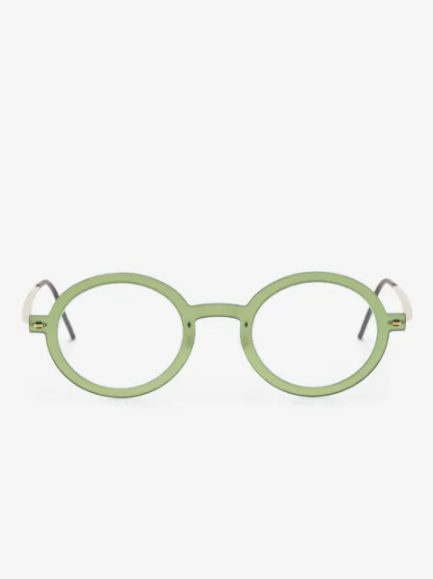 Lindberg lentes con armazón redonda