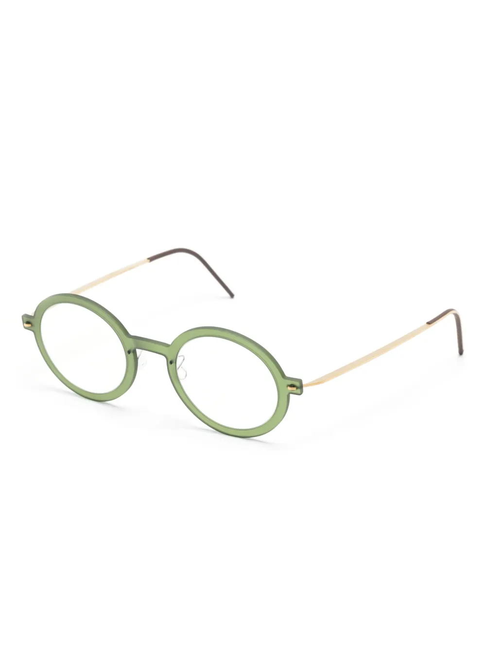 Lindberg Bril met rond montuur - Groen