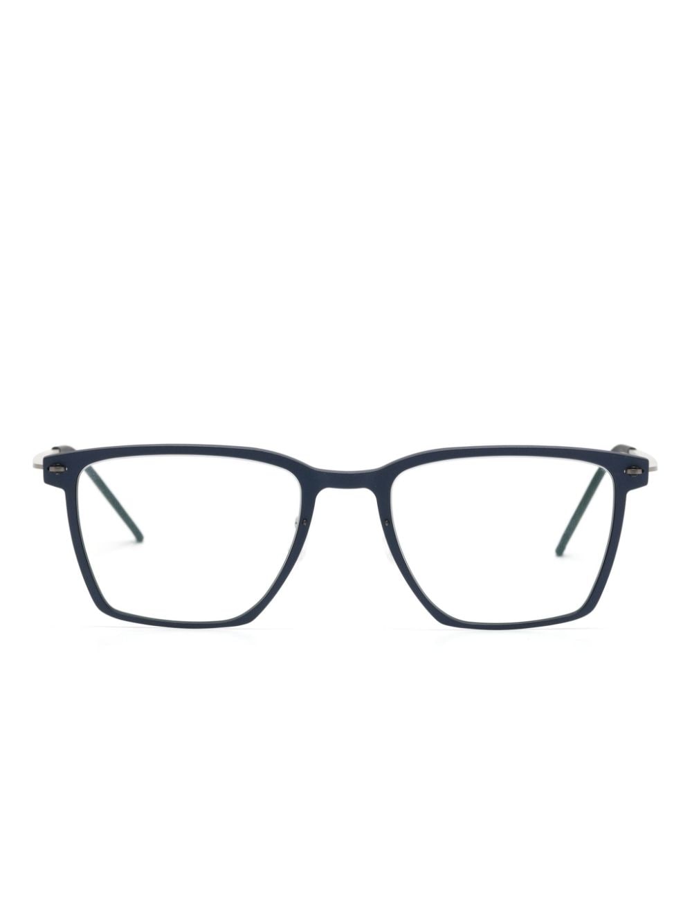 Lindberg Square-frame Glasses In Blue