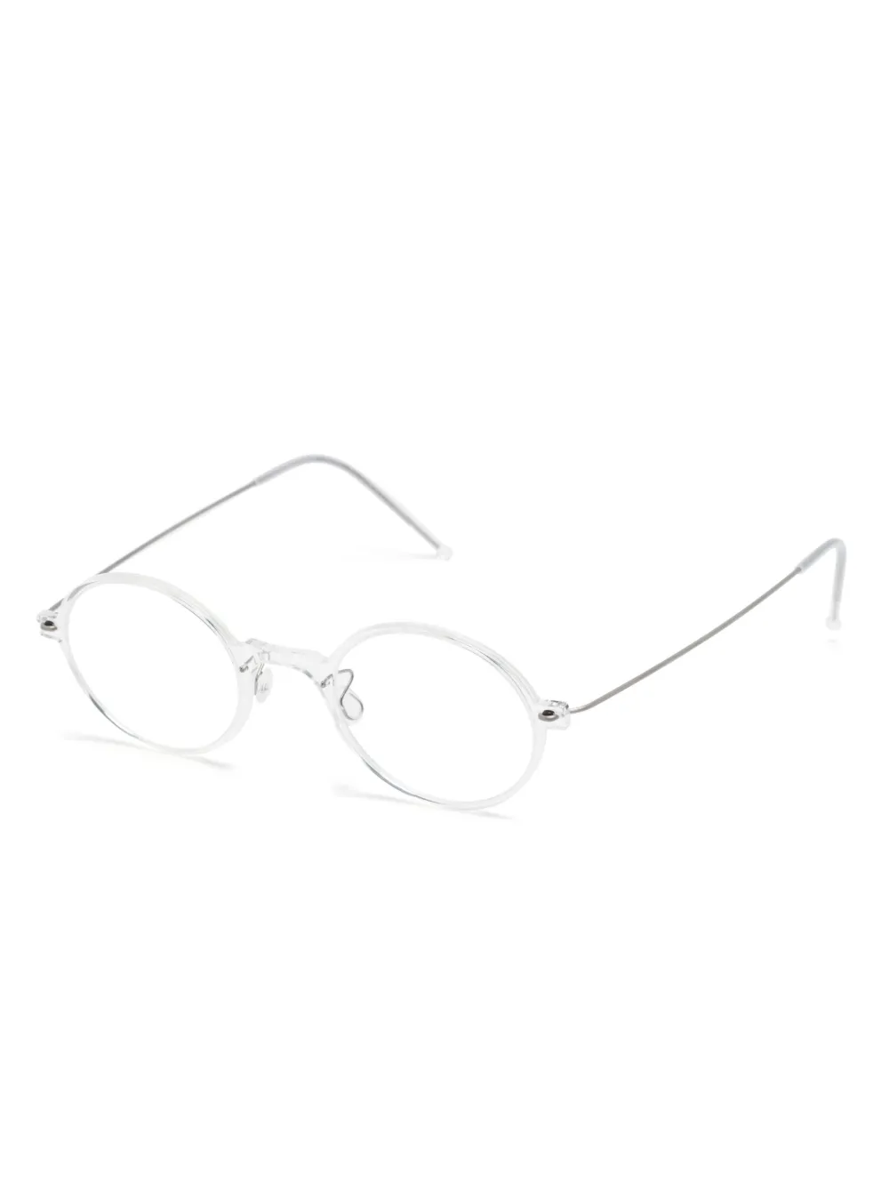Lindberg Bril met rond montuur - Beige