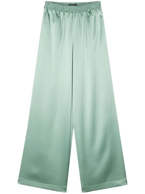 Gianluca Capannolo Antonella satin finish palazzo pants