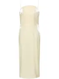 Jacquemus La Robe Carino midi dress - Yellow