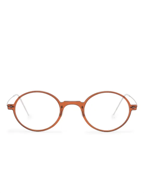 Lindberg round-frame glasses