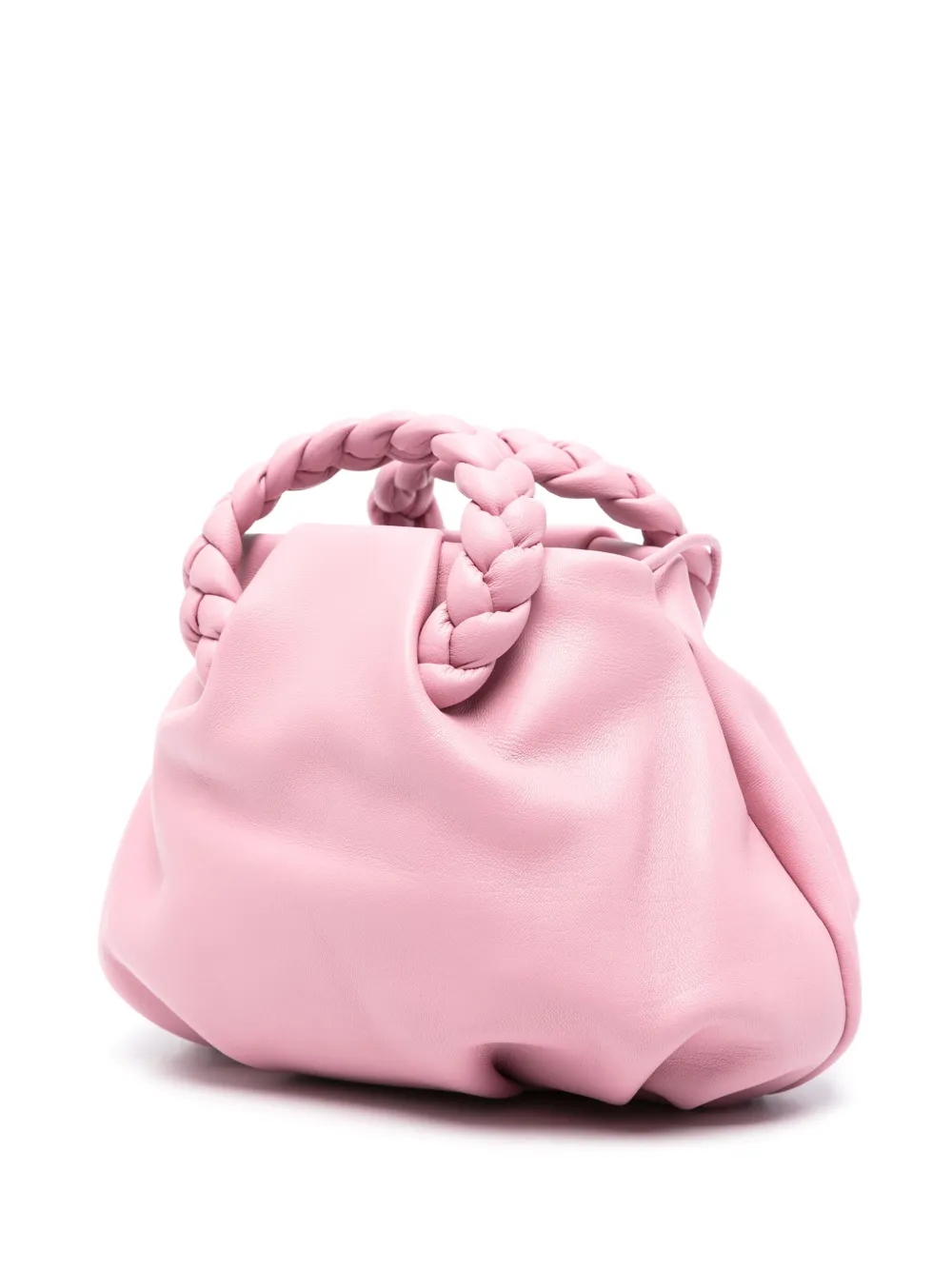 Hereu Bombon leren crossbodytas Roze