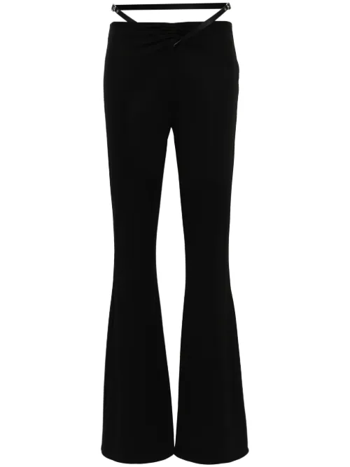 Pantalon évasé à taille ceinturée - Courrèges - Modalova
