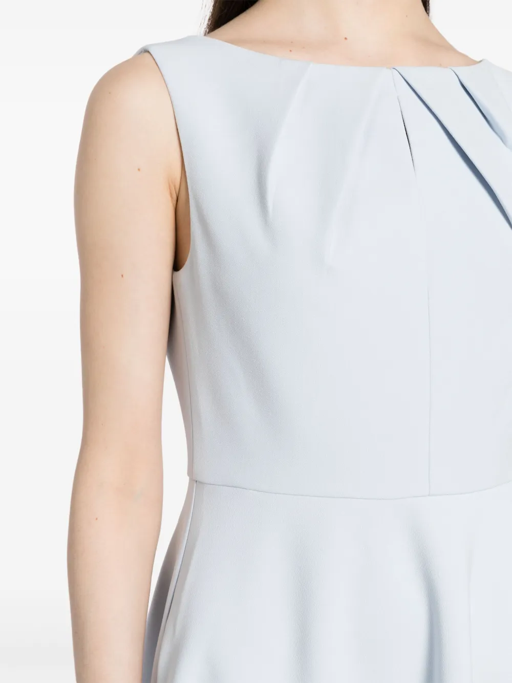 Roland Mouret Midi-jurk van crêpe Blauw