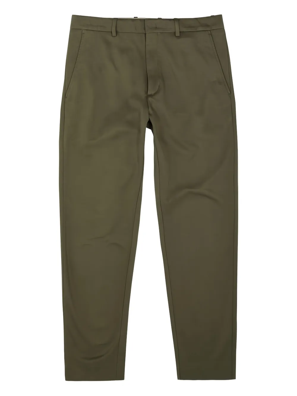 Moncler logo-patch chinos Groen