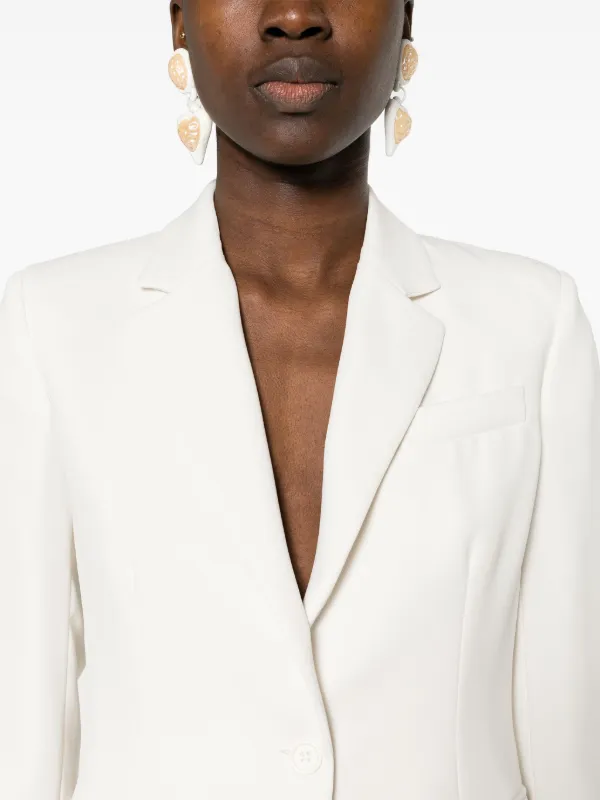 ジャケット P.A.R.O.S.H. Single-breasted blazer White P.A.R.O.S.H. single-breasted Blazer | White | FARFETCH AZ