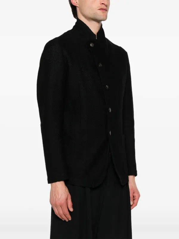 Emporio Armani ニット シングルジャケット - Farfetch