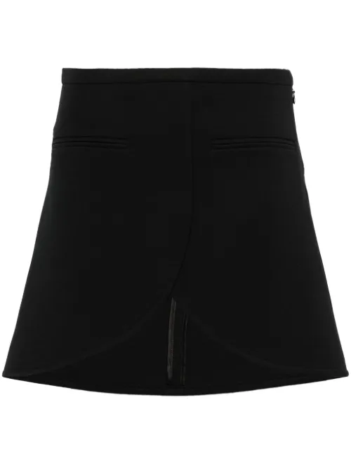 Courrèges minijupe Ellipse - Noir - Courrèges - Modalova