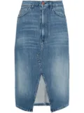 3x1 Elizabella denim midi skirt - Blue