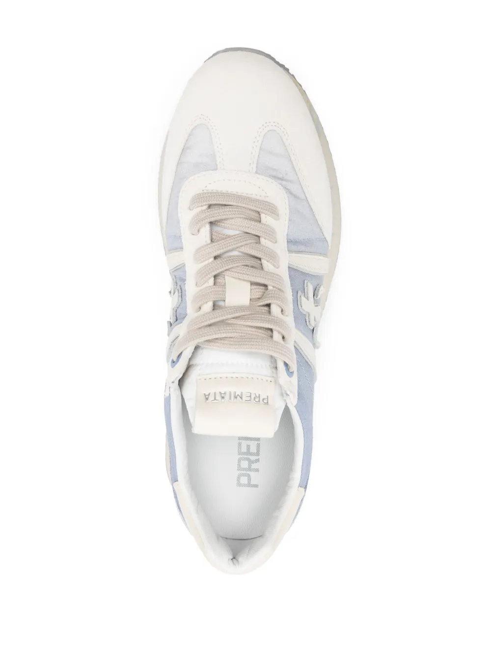 Shop Premiata Conny 6672 Gradient-effect Sneakers In Blue