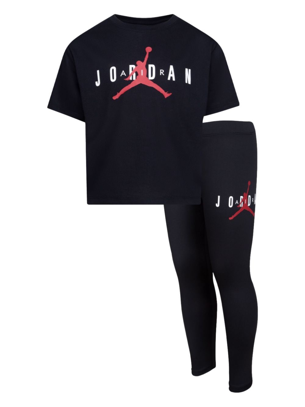 Jordan Kids Trainingspak met logoprint Zwart