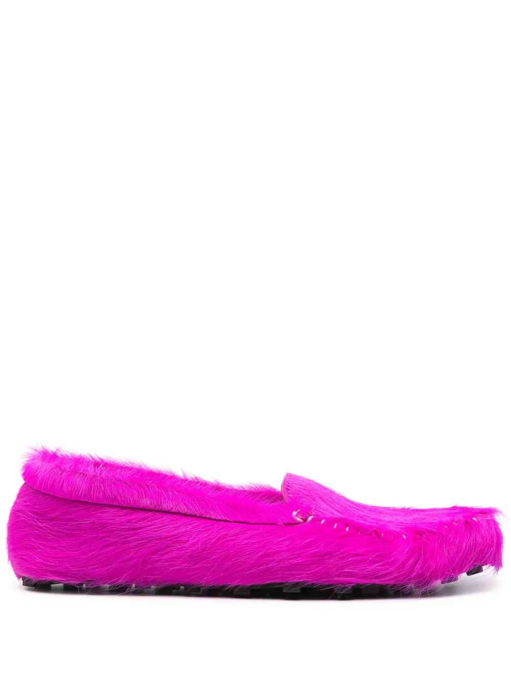 Marni Loafer aus Kalbshaar - Rosa