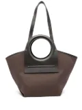 Hereu small Cala tote bag - Brown