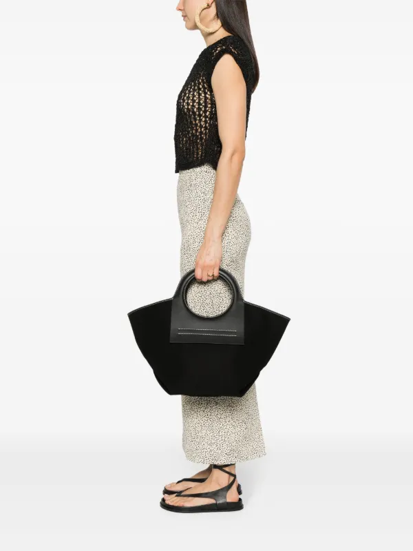 ●大人気【HEREU】MINI CALA TOTE BAG ★送料・関税込★ HEREU Cala Small Canvas Tote Bag - Bergdorf Goodman