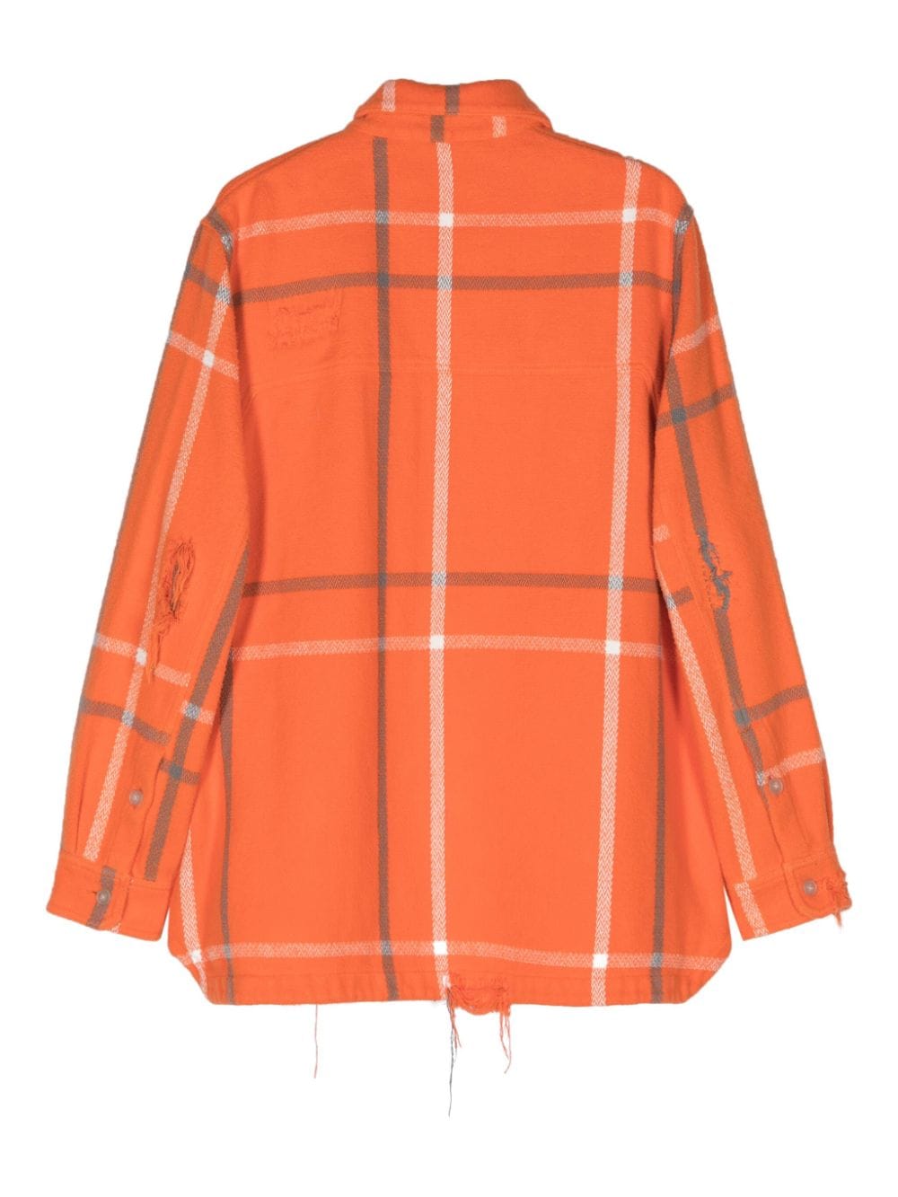 A-COLD-WALL* x Timberland® checked overshirt - Oranje