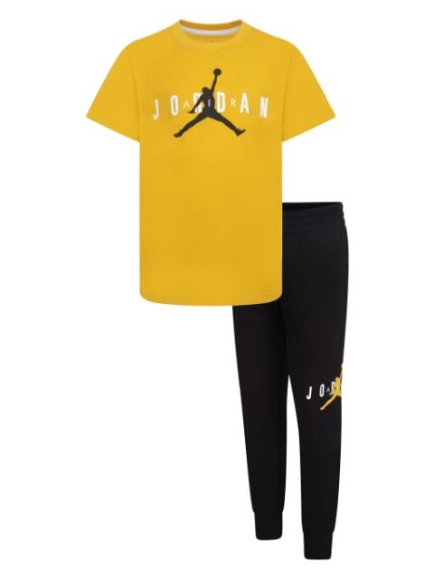 Jordan Kids logo-print tracksuit set