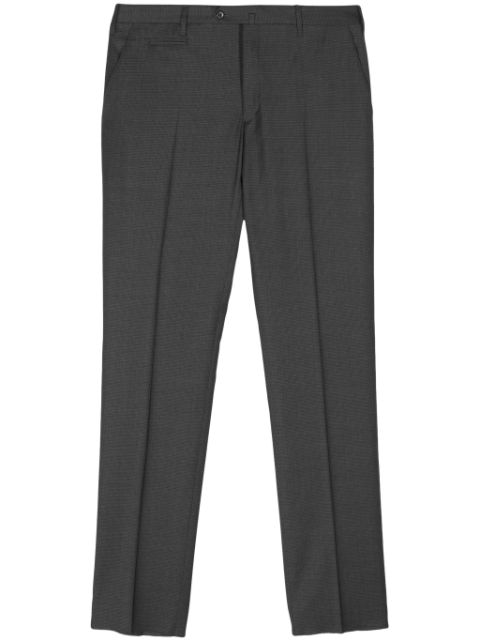 Corneliani mid-rise tailored trousers 