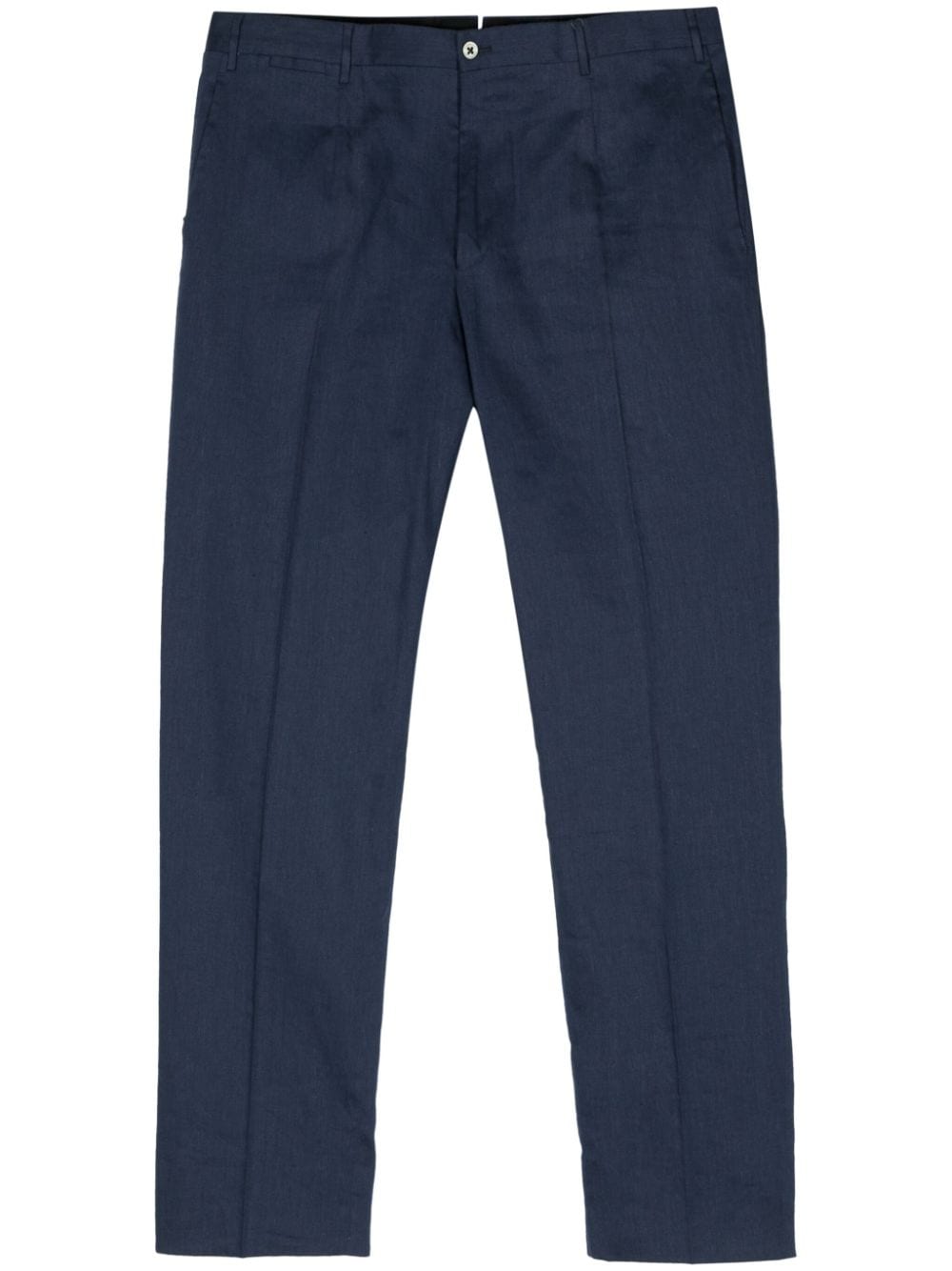 Corneliani Mid waist pantalon Blauw