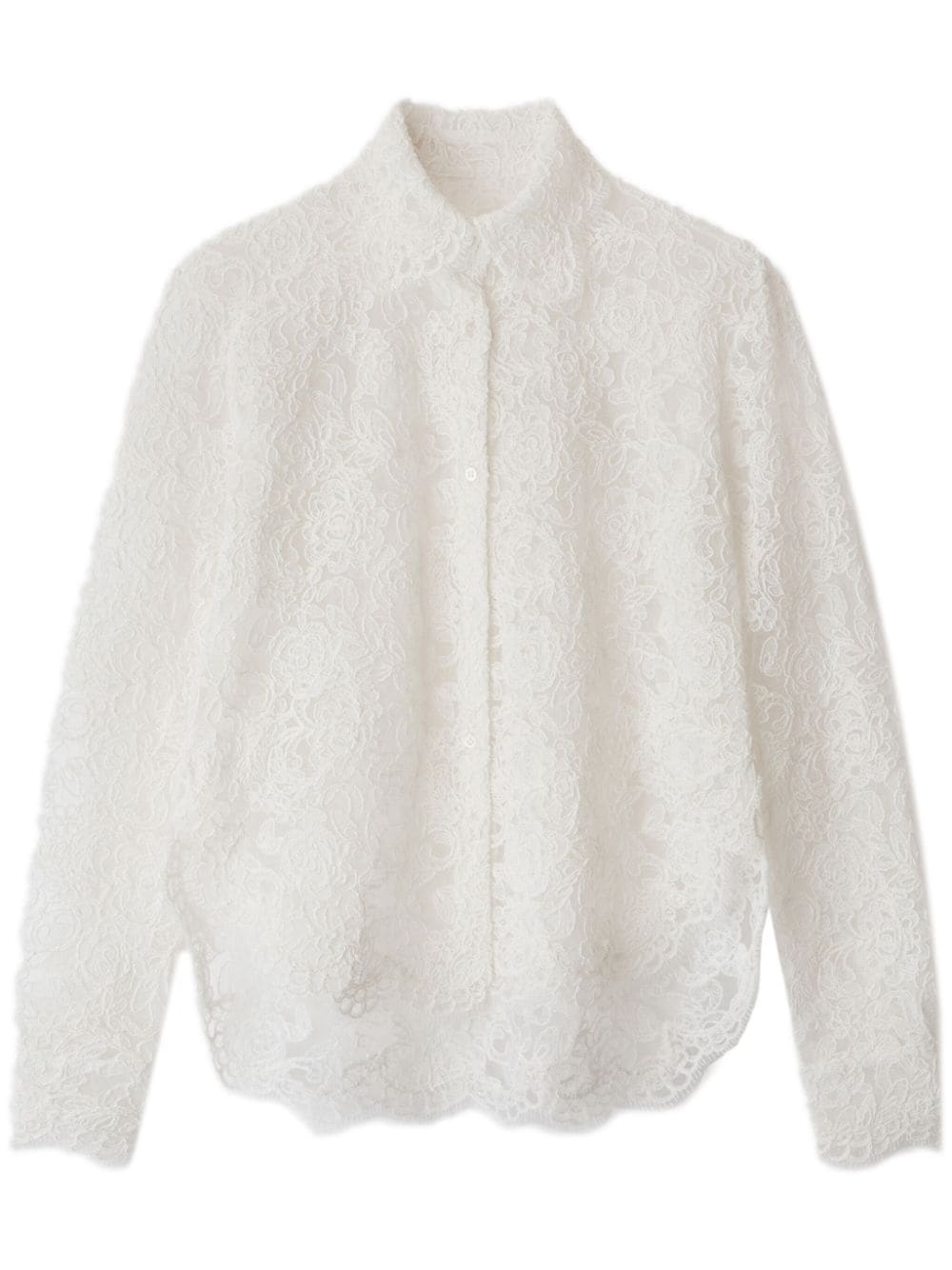 Ermanno Scervino Katoenen shirt Wit