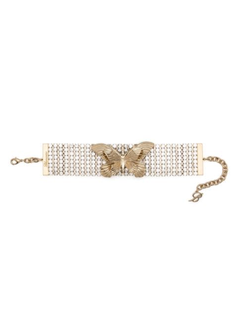 Blumarine crystal-embellished choker necklace