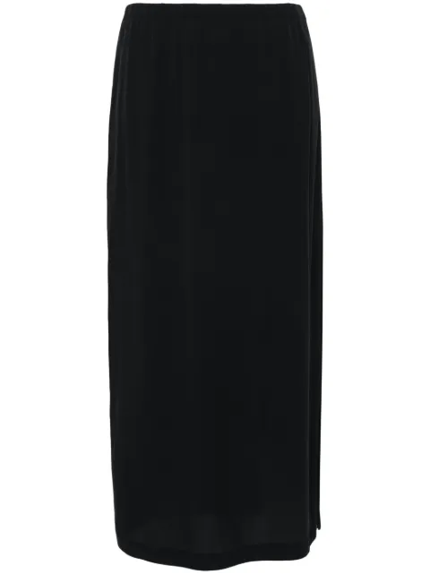 Private 0204 silk midi skirt